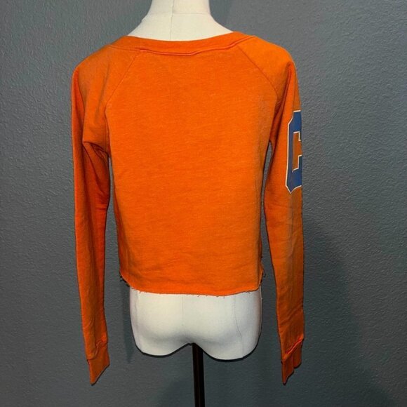 Recycled Karma CAL BERKELEY UC Cropped OSKI Bear Sweatshirt - EUC Small - Picture 4 of 6